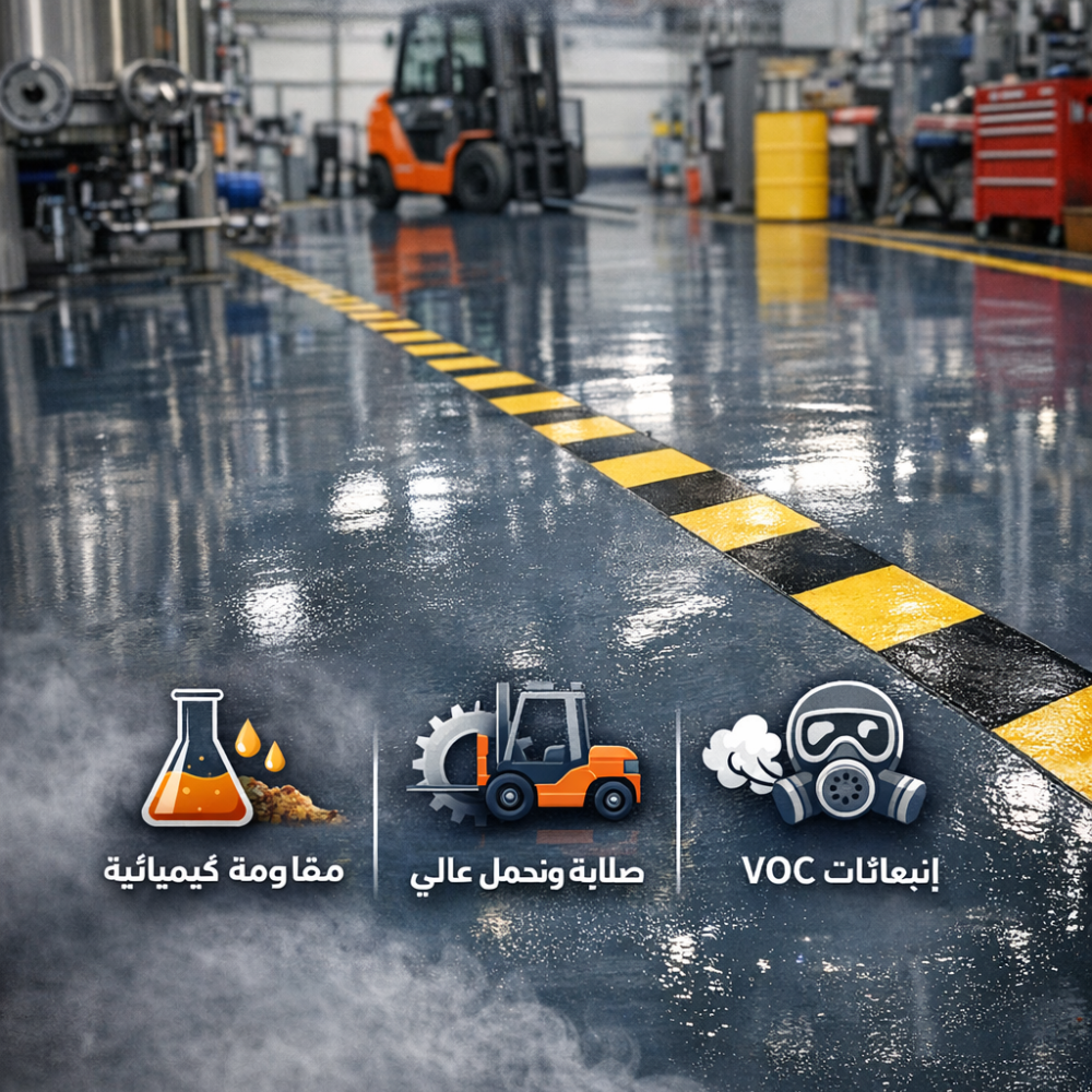 أطلية الايبوكسي التي تحتوي مذيبات solvent free epoxy coating