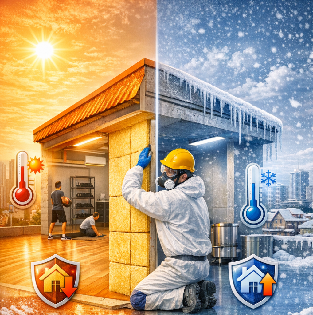 العزل الحراري للمبان